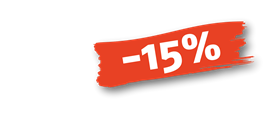 15% nuolaida perkant tik stogo dangą